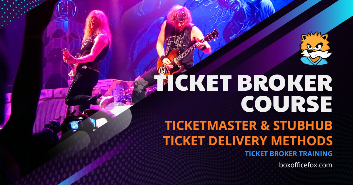 Ticket Broker Course - Ticketmaster and Stubhub Ticket Delivery Methods